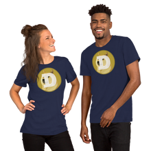 Load image into Gallery viewer, Dogecoin Short-Sleeve Unisex T-Shirt